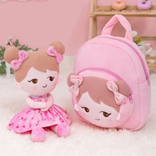 Load image into Gallery viewer, OUOZZZ Personalized Playful Becky Girl Plush Doll - 7 Color Playful Girl💘+Bag Combo