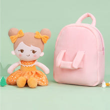 Load image into Gallery viewer, OUOZZZ Personalized Playful Orange Doll With Bag B