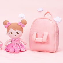 Load image into Gallery viewer, OUOZZZ Personalized Playful Pink Girl Doll With Bag