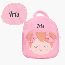 Load image into Gallery viewer, OUOZZZ Personalized Pink Backpack Only Bag