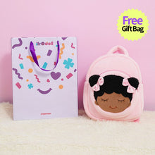 Load image into Gallery viewer, ouozzz Personalized Deep Skin Tone Pink Dora Backpack Pink