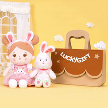 Load image into Gallery viewer, OUOZZZ Personalized Little Bunny Doll Gift Bag Set