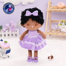 Load image into Gallery viewer, OUOZZZ Personalized Plush Rag Baby Doll - Different Skin Tones