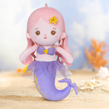 Load image into Gallery viewer, Personalized Fantasy Mermaid Plush Baby Girl Doll