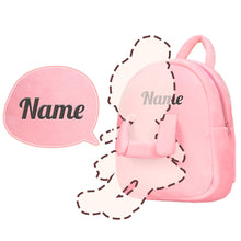 Load image into Gallery viewer, OUOZZZ Pink Backpack with Doll Carrier