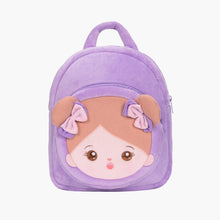 Load image into Gallery viewer, OUOZZZ Personalized Sweet Girl Purple Backpack