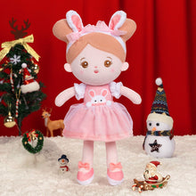 Load image into Gallery viewer, OUOZZZ Christmas Sale - Personalized Doll Baby Gift Set Pink Rabbit Doll