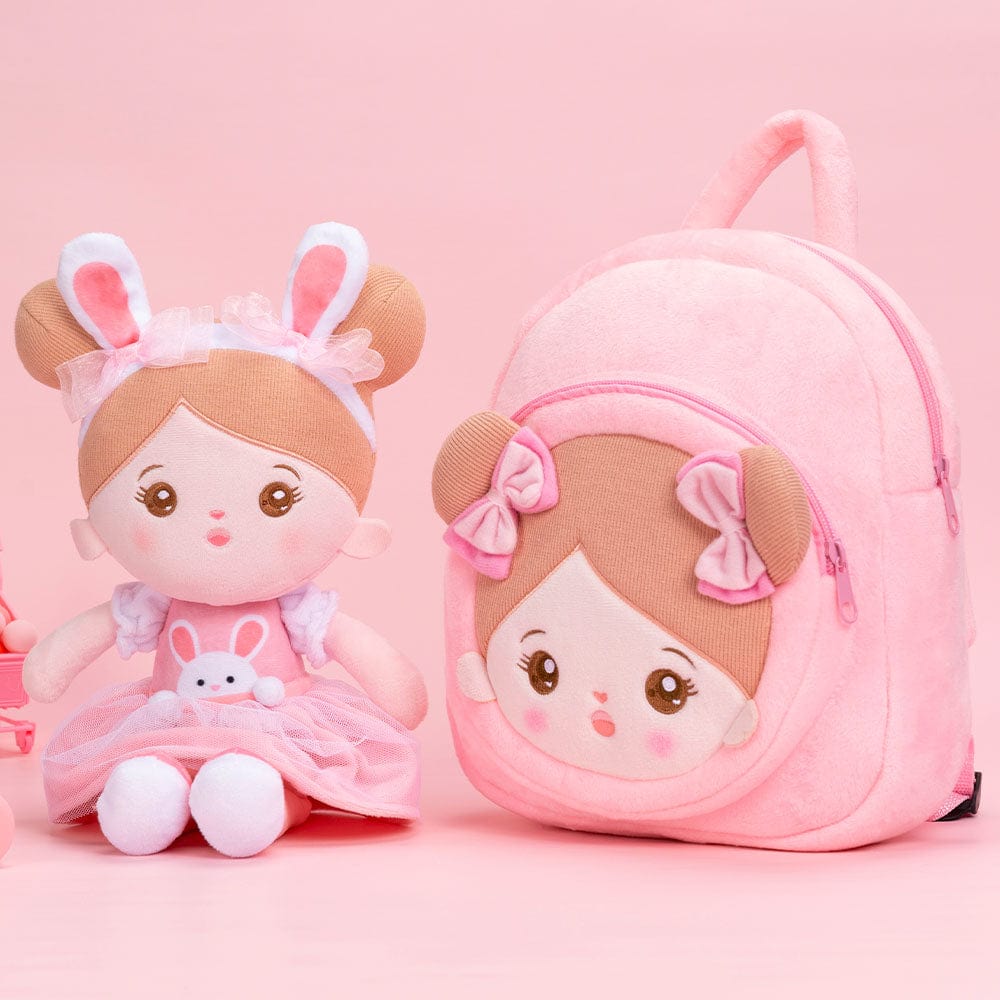 OUOZZZ OUOZZZ Personalized Doll + Backpack Bundle Rabbit🐰 / With Backpack