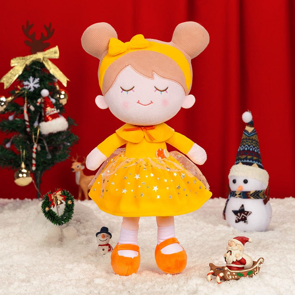 OUOZZZ Christmas Sale - Personalized Doll Baby Gift Set Yellow Iris Doll