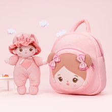 Load image into Gallery viewer, OUOZZZ Personalized Pink Mini Plush Rag Baby Doll
