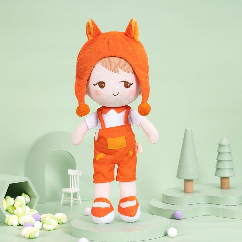 OUOZZZ Personalized Little Fox Boy Doll