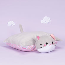 Load image into Gallery viewer, OUOZZZ Personalized Plush Kitten Doll &amp; Pillow &amp; Soothing Towel Gift Set