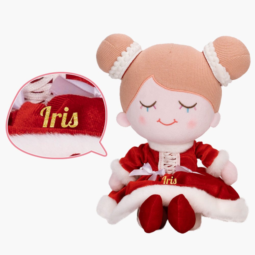 OUOZZZ Personalized Red Plush Rag Baby Doll Only Doll⭕️
