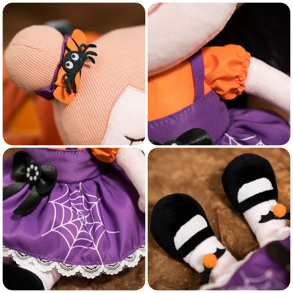 OUOZZZ Personalized Little Witch Plush Doll