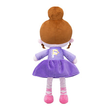 Load image into Gallery viewer, Personalized Purple Dancer Plush Girl Doll