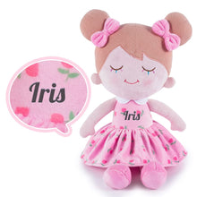 Load image into Gallery viewer, Personalizedoll Personalized Girl Doll + Optional Backpack Iris Pink Doll / Only Doll
